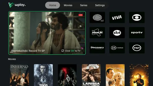 P2P PRO, app de IPTV da Warez TV